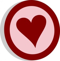 Symbol Heart Vote clip art Preview