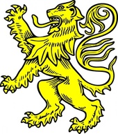 Symbol Stand Lion Animal Mammal Legend Lions Scottish Rampant Preview