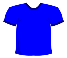 Fashion - T-Shirt Blue 