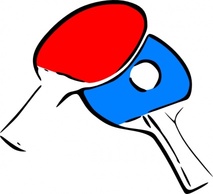 Objects - Table Tennis clip art 