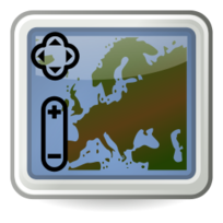 Maps - Tango style map application icon 