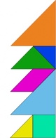 Tangram-21 clip art 