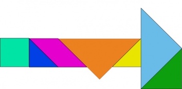 Tangram-33 clip art