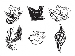 Tattoo Vector Set 