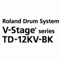 Music - TD-12KV-BK Roland Drum System V-Stage Series 