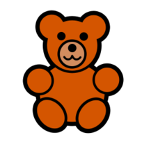 Icons - Teddy Bear Icon 