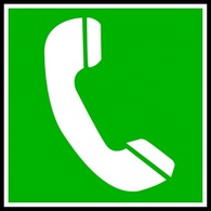 Telephone Sauvetage clip art 