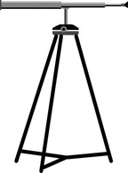 Telescope clip art 