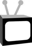 Technology - Television clip art 