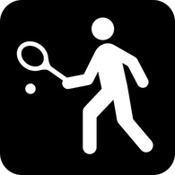 Sports - Tennis Or Squah Courts clip art 