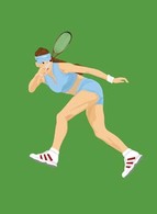 Sports - Tennis sport vector 2 