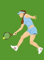 Sports - Tennis sport vector 5 