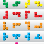 Tetris Pieces Free Vector 