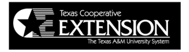 Texas Cooperative Extension