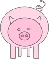 The Pig clip art 