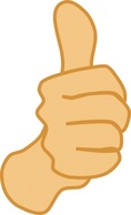 Thumbs Up clip art Preview
