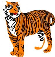 Tigre04 clip art