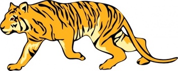 Tigre05 clip art 