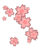 Flowers & Trees - Tile Effect Sakura 2 