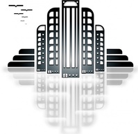 Buildings - Tiothy City Art Deco clip art 