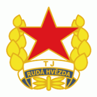 Football - TJ Ruda Hvezda Brno (logo of 50's - 60's) 