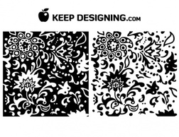 TodayÃƒÂ¢Ã¢â€šÂ¬Ã¢â€žÂ¢s free vector is a stylish wallpaper vector, both a black and white version. These ...