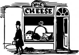 Food - Tom Cheese Shop clip art 