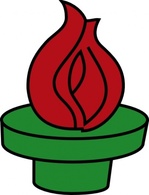 Torch clip art