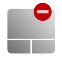 Touchpad Disable Icon