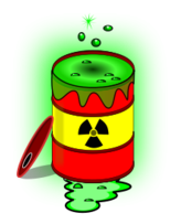 Toxic nuclear barrel 