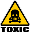 Toxic Waste Vector Sign 