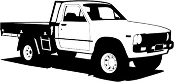 Toyota Hilux clip art Preview