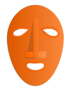 Traditional African mask