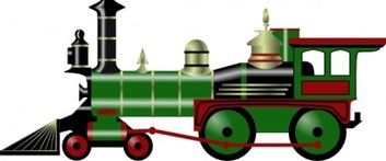 Transportation - Train clip art 