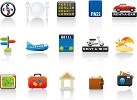 Travel Icon Set