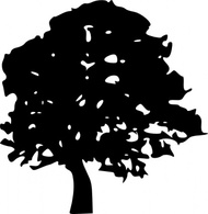 Tree Silhouettes clip art