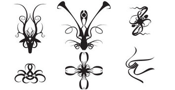 Elements - Tribal elements free vectors 