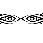 Tribal Eyes Free Vector 