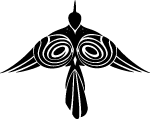 Tribal Style Bird Vector