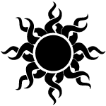 Tribal Sun Free Vector 