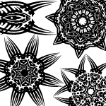 Tribal Tattoo Free Vector Set 3 