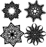 Tribal Vector Stars 