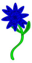 Triptastic Blue Flower Preview