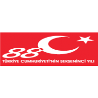 Government - Türkiye Cumhuriyeti 88. yıl logosu 