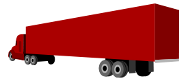 Transportation - Truck and trailer 