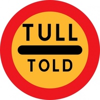 Tull Told Sign clip art Preview