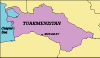 Turkmenistan Vector Map Preview