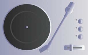 Turntable clip art