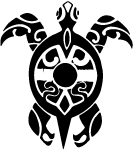 Turtle Free Tribal Vector 