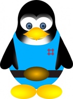 Tux Penguin clip art